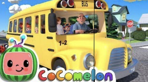 Wheels on the Bus | @CoComelon Nursery Rhymes & Kids Songs