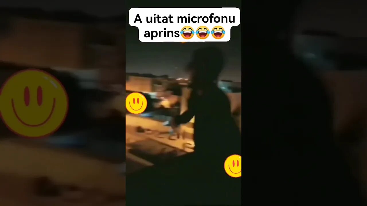 forgot the microphone on