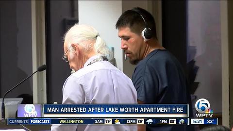 Suspect charged with strangling girlfriend, sets apartment on fire