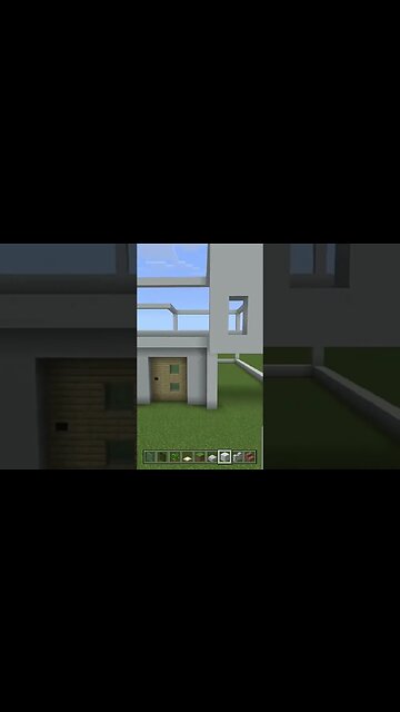 MINECRAFT: APRENDA ESTRUTURA DE CASA MODERNA #shorts