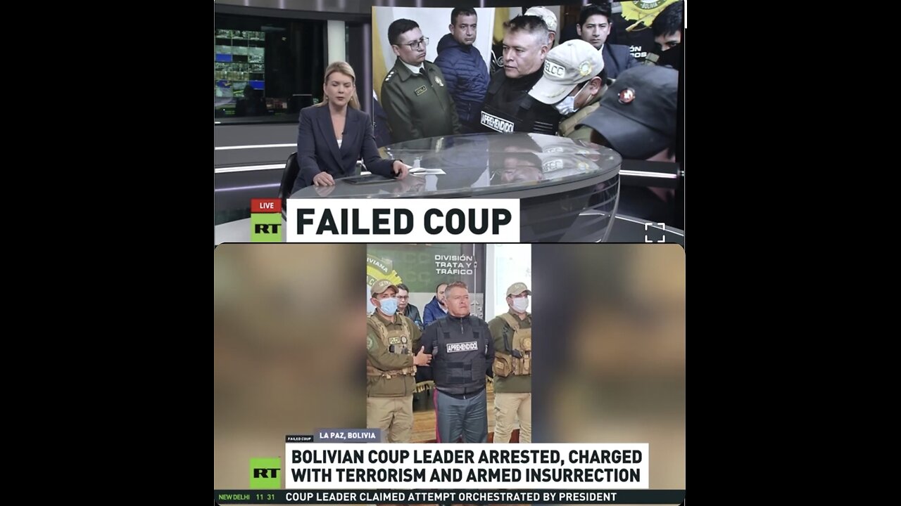 ❗️Bolivian coup leader arrested, charged with terrorism and insurrection