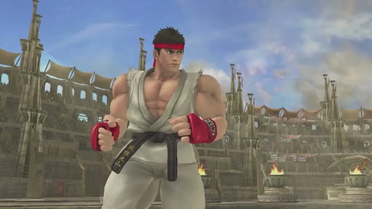 Super Smash Bros U- Ryu