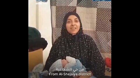 Lady Gave Birth to a Baby In Tent While in a Warzone, Listen to Her Story