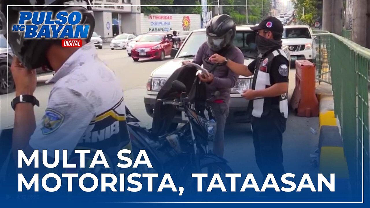 Multa sa mga motoristang iligal na dumadaan sa bus lane, tataasan. Anong masasabi mo?