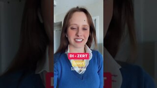 Como dizer "dessert" em inglês?