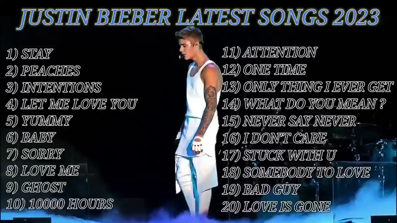 Justin Bieber Top 20 song