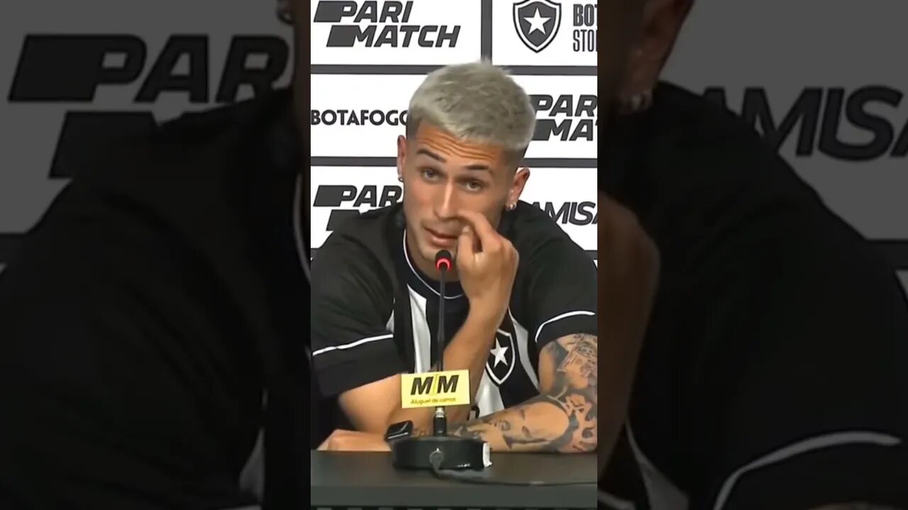 🚨 VEJA O QUE DISSE HERNANDEZ NA SUA APRESENTAÇÃO AO BOTAFOGO! #botafogo #noticias