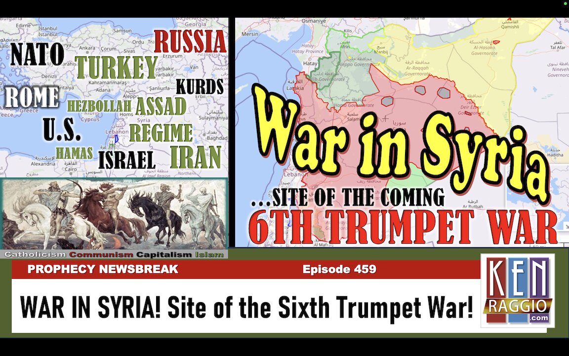 WAR IN SYRIA - SITE OF SIXTH TRUMPET WAR