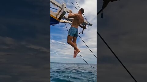 ⚓️ How Popeye Does Pull Ups ⚓️Full Video On My Channel #indonesia #komodo