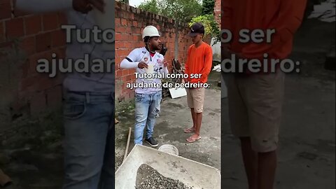 Tutorial Como Ser Ajudante de Pedreiro: #memes #meme #memesvideo #viral #shorts