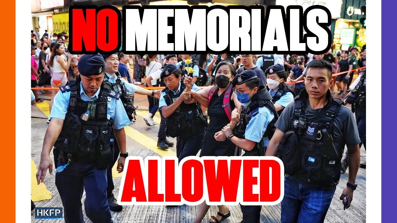 HK Protestors 4rrested For 1989 Memorial 🟠⚪🟣 NPC Global