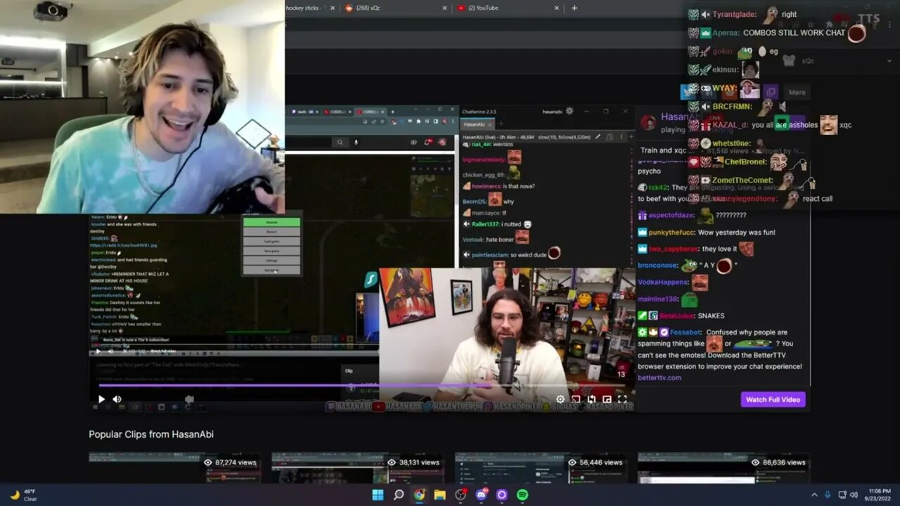 xQc reacting to Streamer's Response on Mizkif Drama [FULL VID]