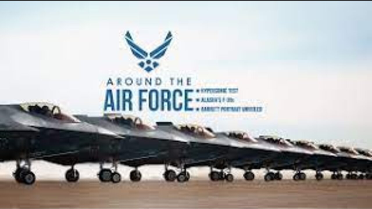 Around the Air Force: Hypersonic Test, Alaska's F-35s, Barrett Portrait Unveiled