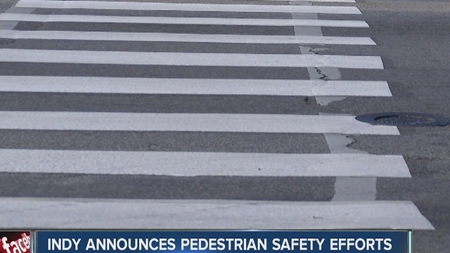 Indy announces pedestrian safety reports