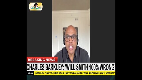 Charles Barkley Says "Will Smith Was 100% Wrong"