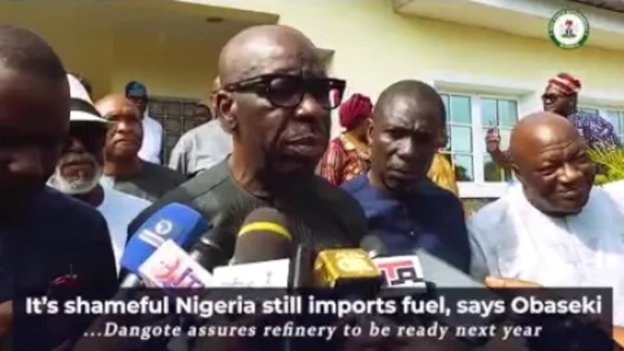 It’s shameful Nigeria still imports fuel, says Obaseki