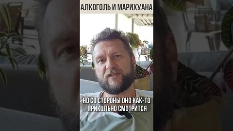 Про алкоголь и траву. Лучше ешьте грибы. #shorts