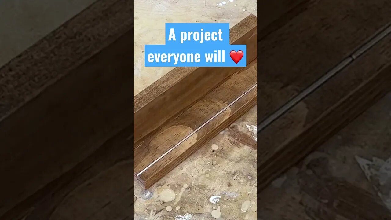 A Woodworking Project Everyone Will ❤️