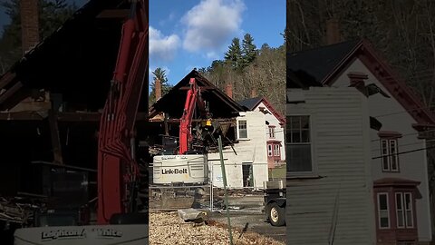 Stimson Building Demolition ~ Wilton, NH #shorts