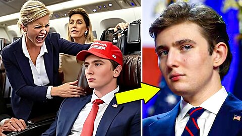 Barron Trump Kicked Off Plane For MAGA Hat - No One Knew He Was Donald Trump's Son