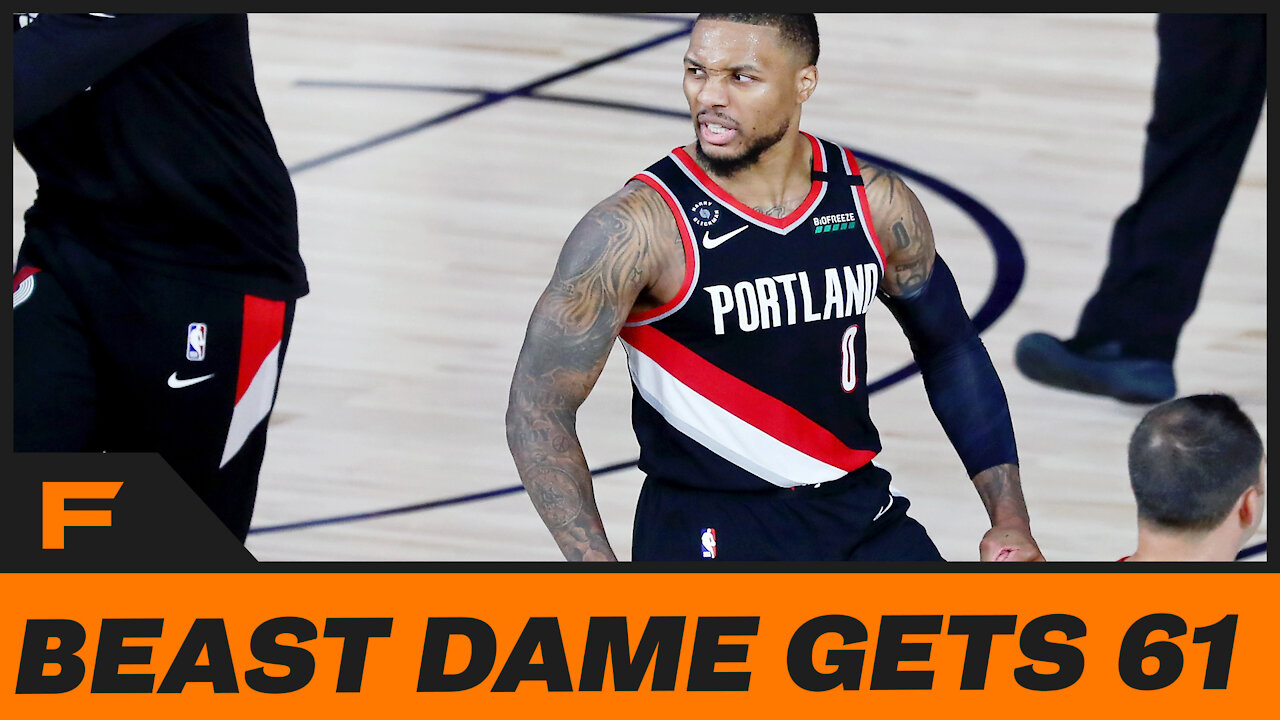 Damian Lillard Goes BEAST Mode, Drop 61 Points, Yells Put Some Respect On My F'n Name! | NBA RECAP