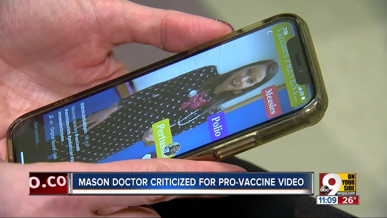 Pro-vaccination social media post leads to threats, police involvement for Mason Pediatrician