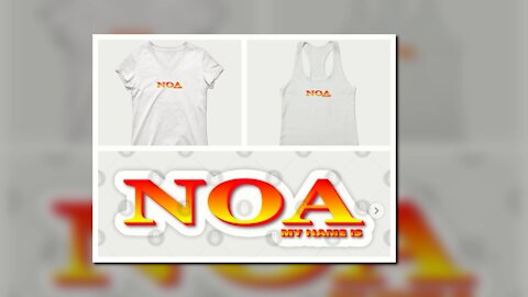 NOA. MY NAME IS NOA. SAMER BRASIL (TEEPUBLIC)