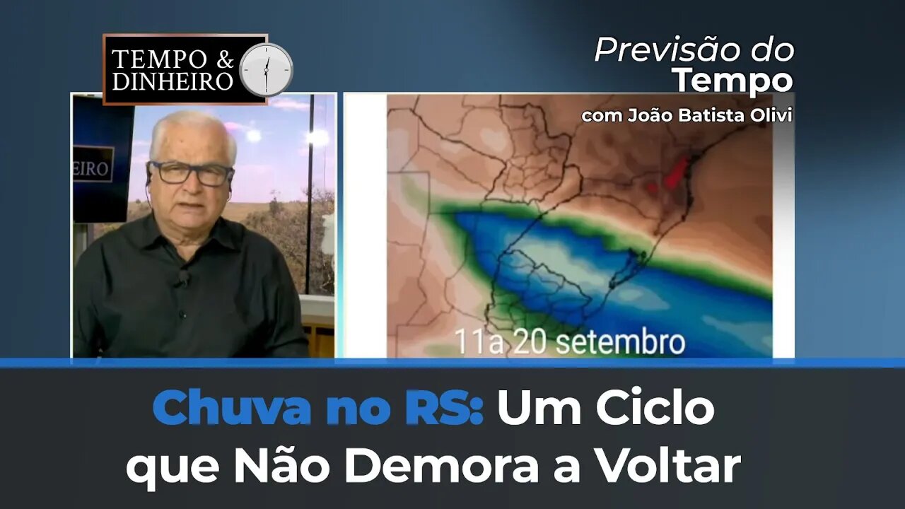 Chuva no RS: um ciclo que não demora a voltar