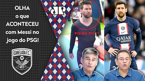 "ISSO É DESPREZÍVEL! EU TENHO NOJO!" OLHA o que aconteceu com Messi que FOI DETONADO no jogo do PSG!