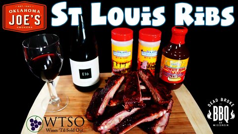St Louis Ribs Oklahoma Joe's Rider DLX