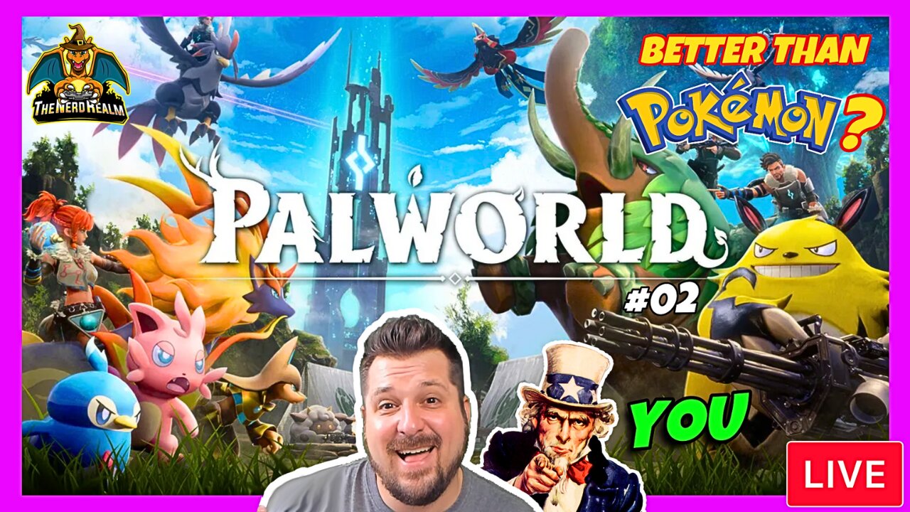 Palworld | Continuing to Explore the Game #02 | Playing with Viewers