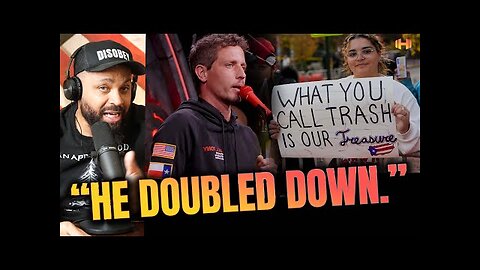 Comedian Tony Hinchcliffe Responds to the HATERS After Making “floating island of garbage”