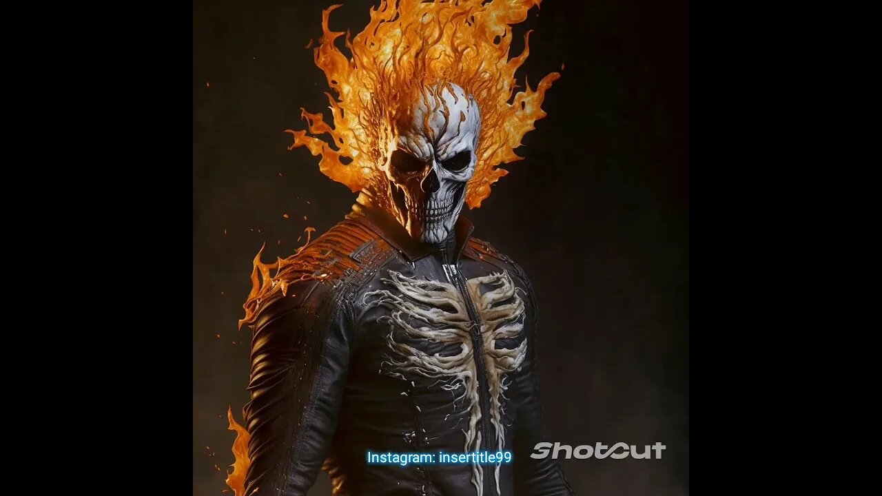 Some Really Cool Ghost Rider AI Generated Artwork