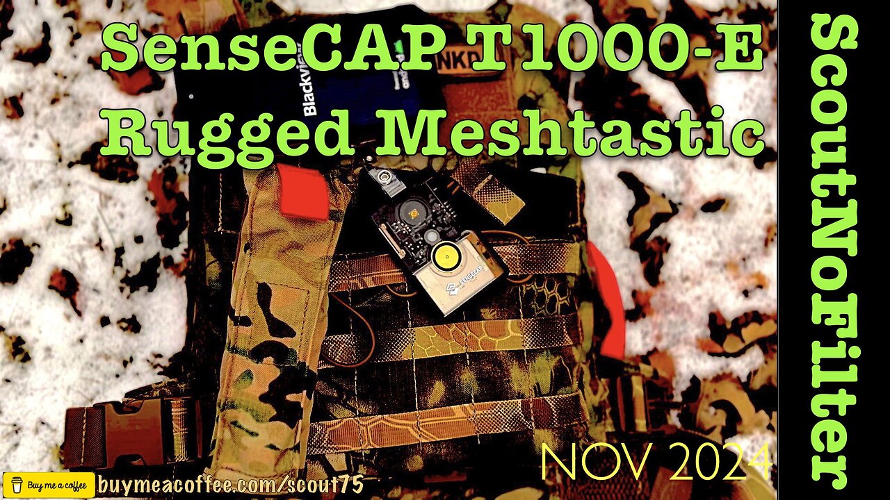 SenseCAP T1000-E Rugged Meshtastic