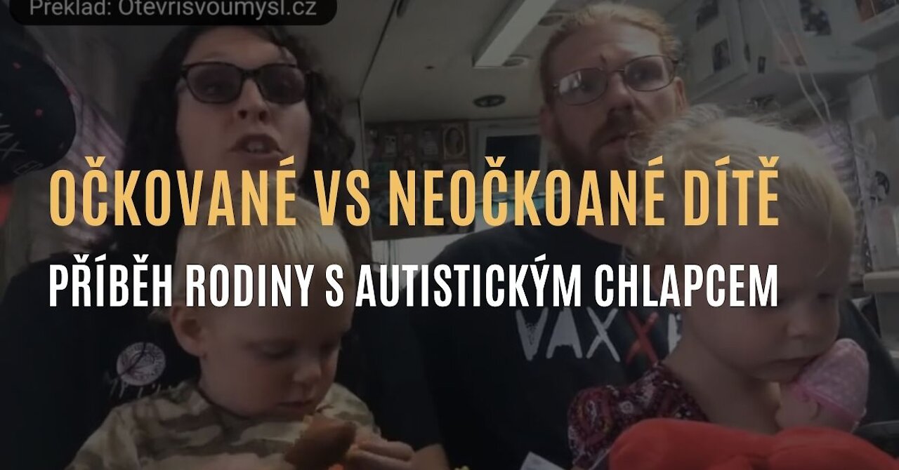 Moje očkované vs neočkované dítě - příběh rodiny s autistickým chlapcem