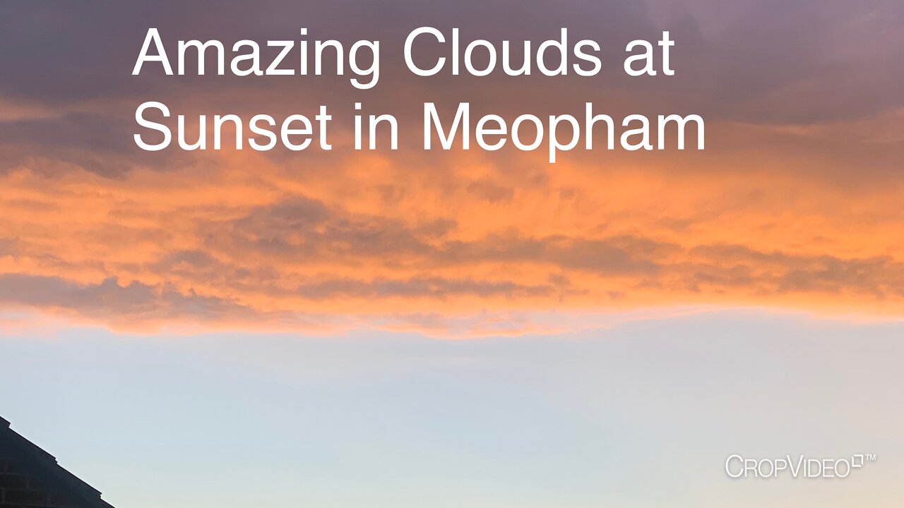 Amazing Clouds at Sunset over Meopham - Sun 03/Jul/22