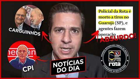 POLICIAL DA ROTA MORT# & CPI DA AMERICANAS | Notícias diárias com Cristiano Beraldo