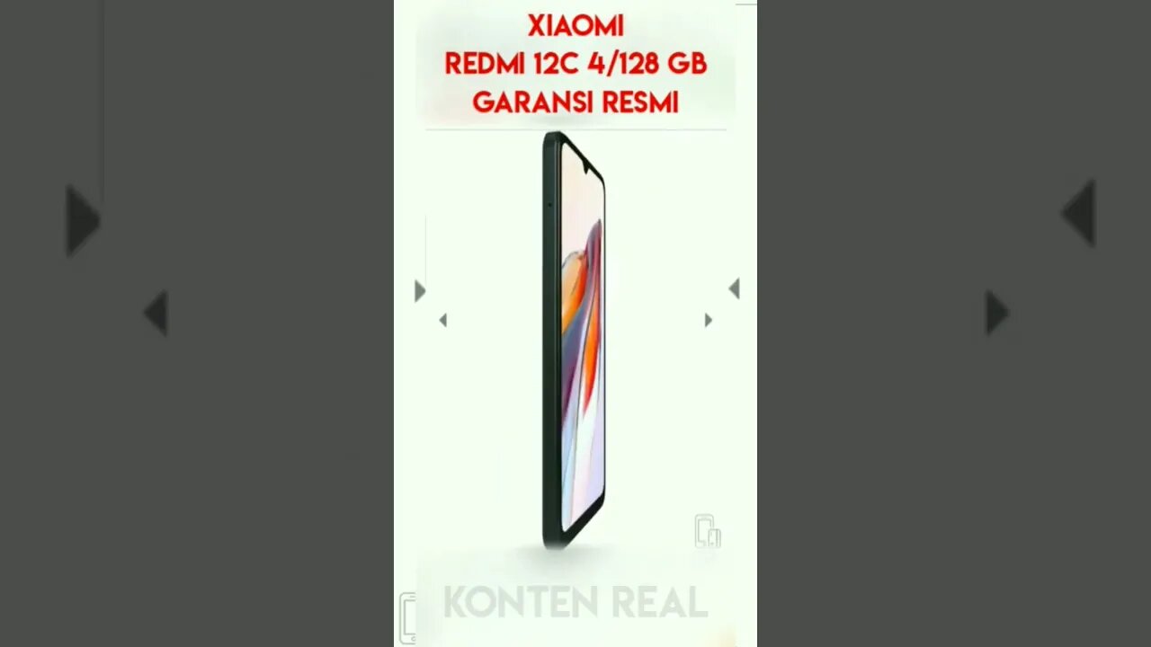 Xiaomi Redmi 12C 4/128 GB Garansi Resmi #shorts #xiaomi #redmi