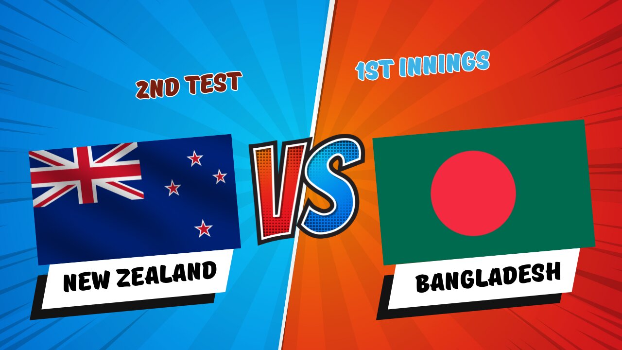 Bangladesh vs New Zealand | 2nd Test Highlights | Day 1 Domination | 2023