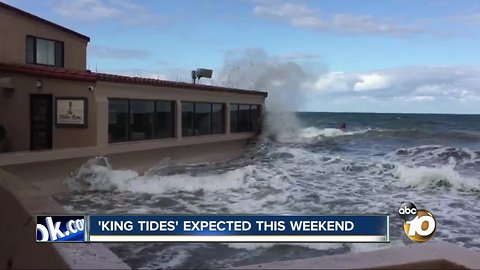 King tides expected in San Diego this weekend