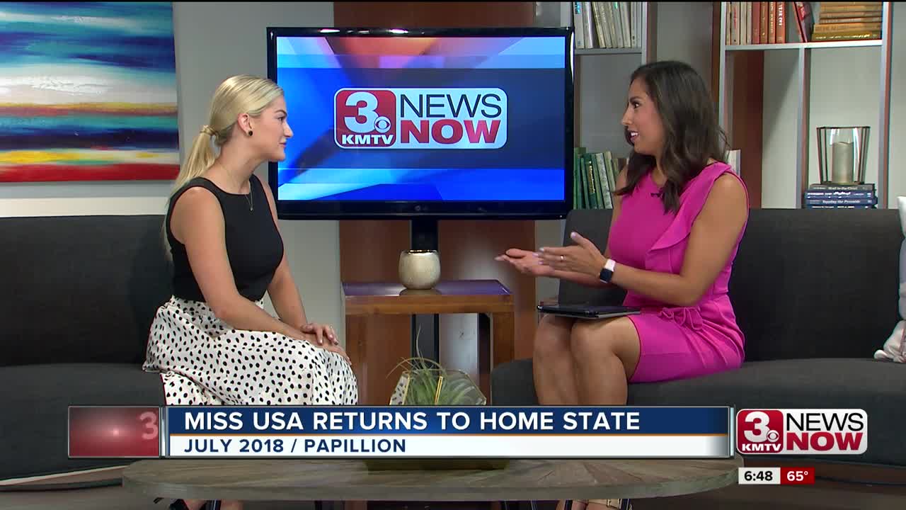 Live AM Interview with Miss USA 2018