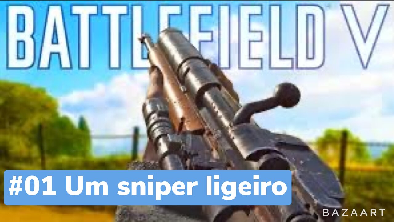 Battlefield V game play (jogando de sniper )