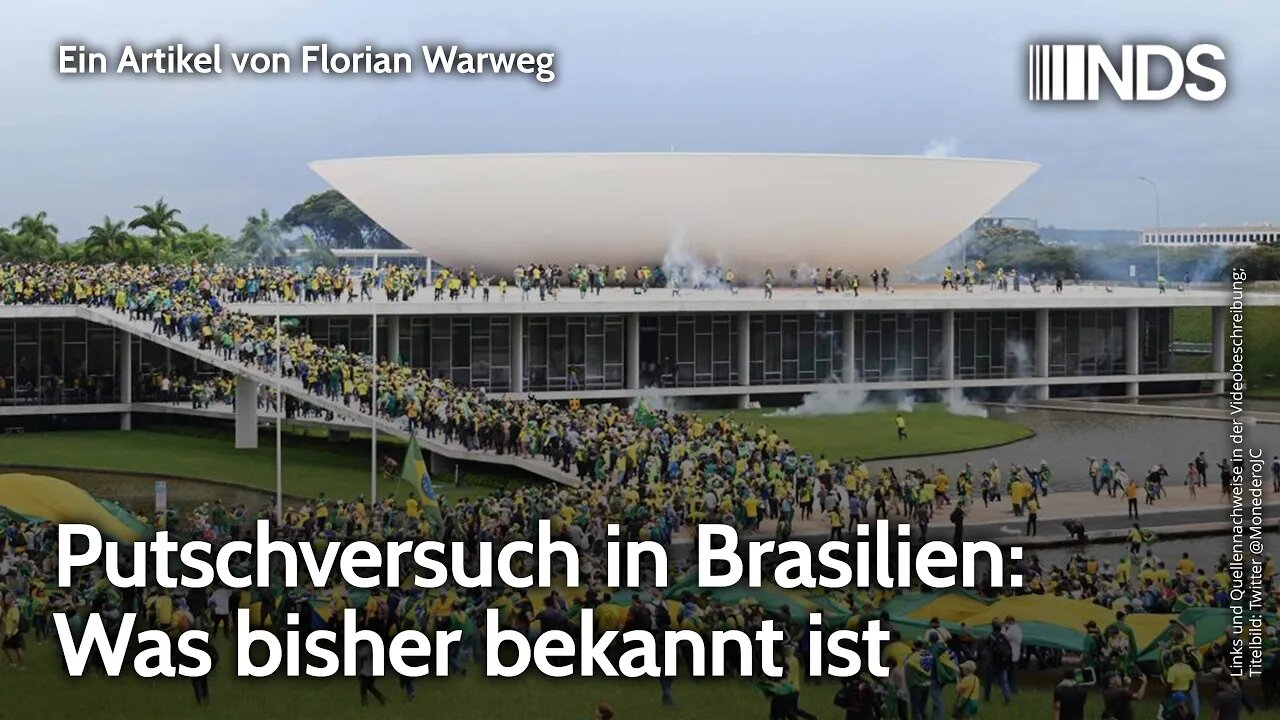 Putschversuch in Brasilien: Was bisher bekannt ist | Florian Warweg | NDS-Podcast