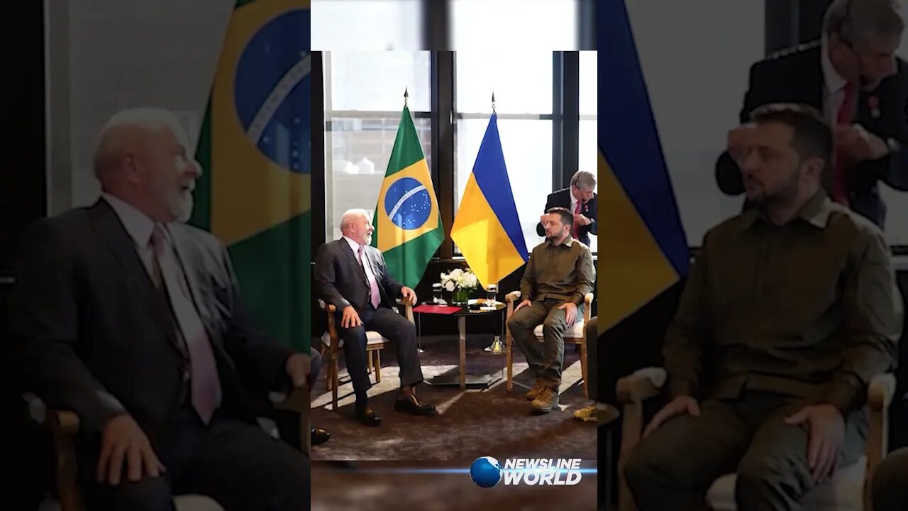 Ukrainian President Zelenskyy holds talks with Brazilian counterpart Lula