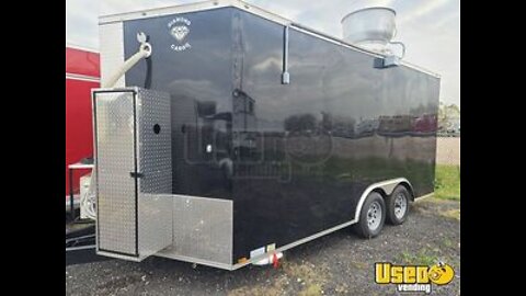 New - 2021 8.5' x 16' Diamond Cargo Concession Food Trailer for Sale in Texas