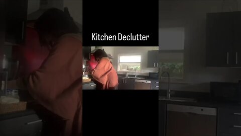 Kitchen De-clutter