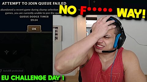 Tyler1 Gets Banned For 30 Minutes