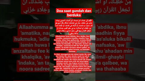 Doa saat gundah dan berduka #shorts #doa #dakwah