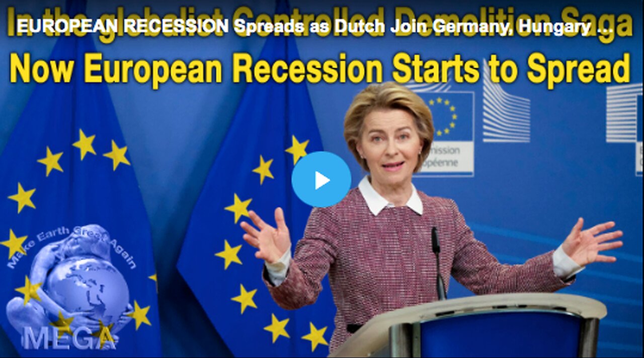 The economic recession happening in Germany and other parts of the EU