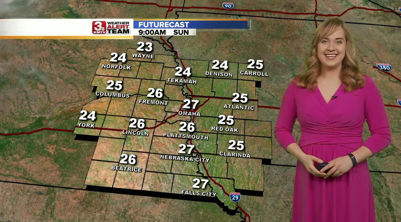 Audra's Sunday Forecast